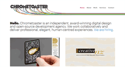 Desktop Screenshot of chrometoaster.com